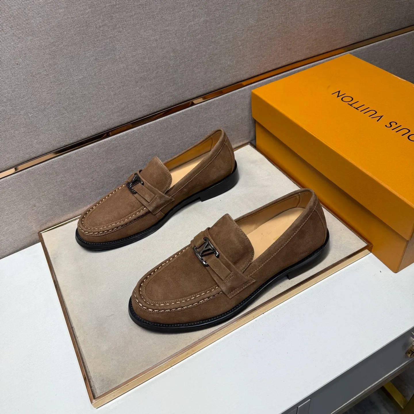 Men's men's shoes 💰pp480 [LV～] Men's casual leather shoes 2025z cabinet sales simultaneously 🔶Size: 38-44#️⃣ 🔷3 colors🔜The upper is made of multi-material splicing ➕Genuine leather lining, comfortable and breathable, sole: original comfortable and wear-resistant outsole, ⚠️real thing📱photographed🎬real thing is better📢📢📢
